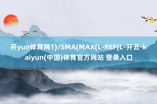 开yun体育网1)/SMA(MAX(L-REF(L-开云·kaiyun(中国)体育官方网站 登录入口